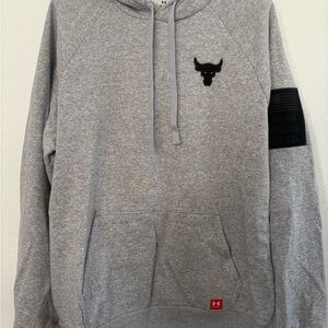 Under Armour Gray Hoodie with Black Details